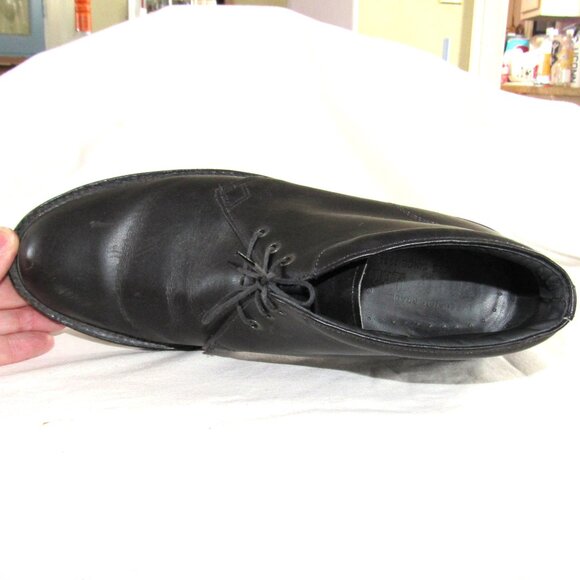 Vintage Barrie Ltd. Booters Black Leather Chukka Boots Size 10 D Excellent Cond main image 12